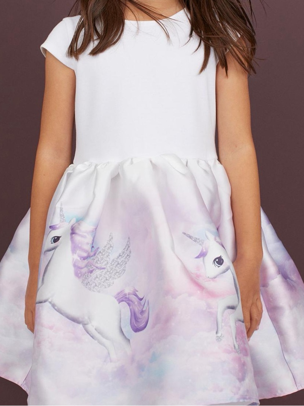 H&M Girls Unicorn Dress - Size 6-8Y - LIKE NEW!!  kids dresses skirt skirts girl